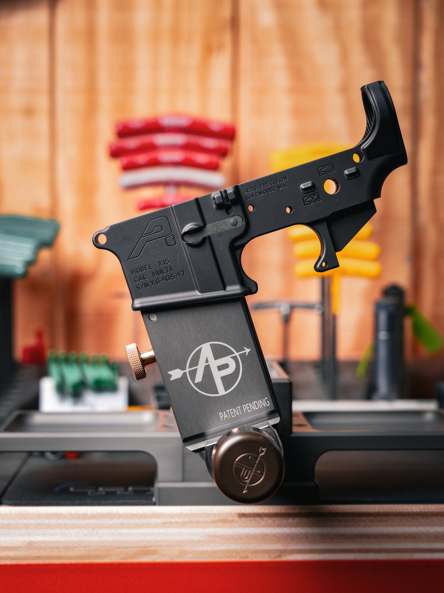 AR-15 Platform Mag Attachment Block