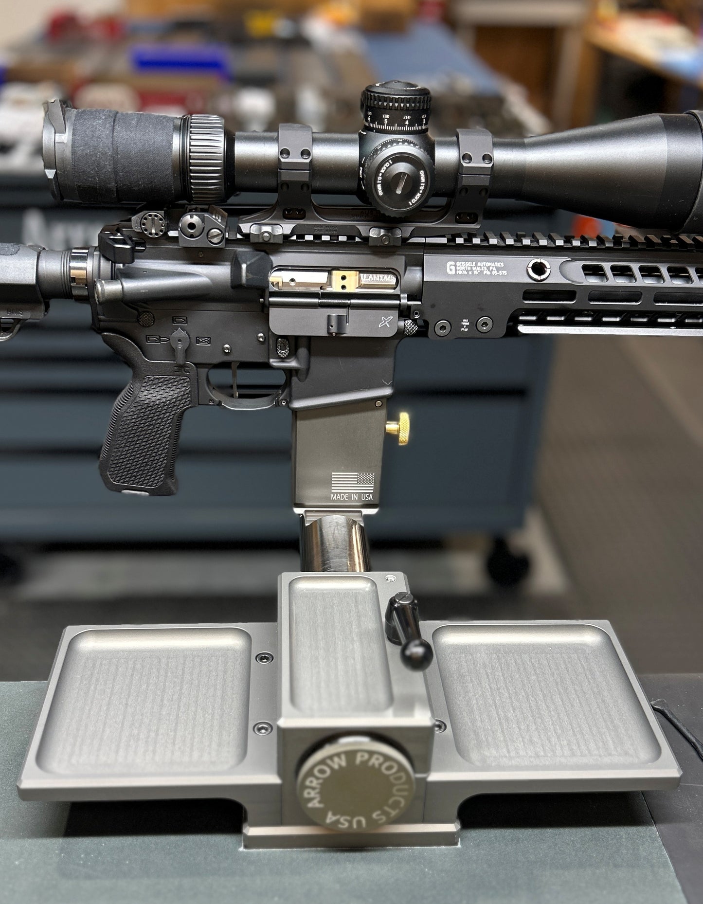 AR-15 Platform Mag Attachment Block